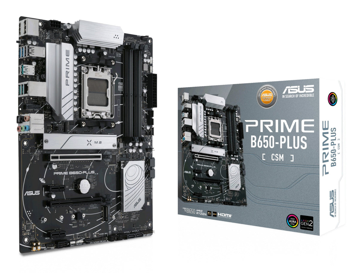 ASUS PRIME B650-PLUS-CSM AMD B650 Socket AM5 ATX