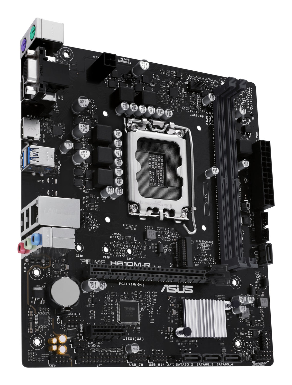 ASUS PRIME H610M-R-SI Intel H610 LGA 1700 micro ATX