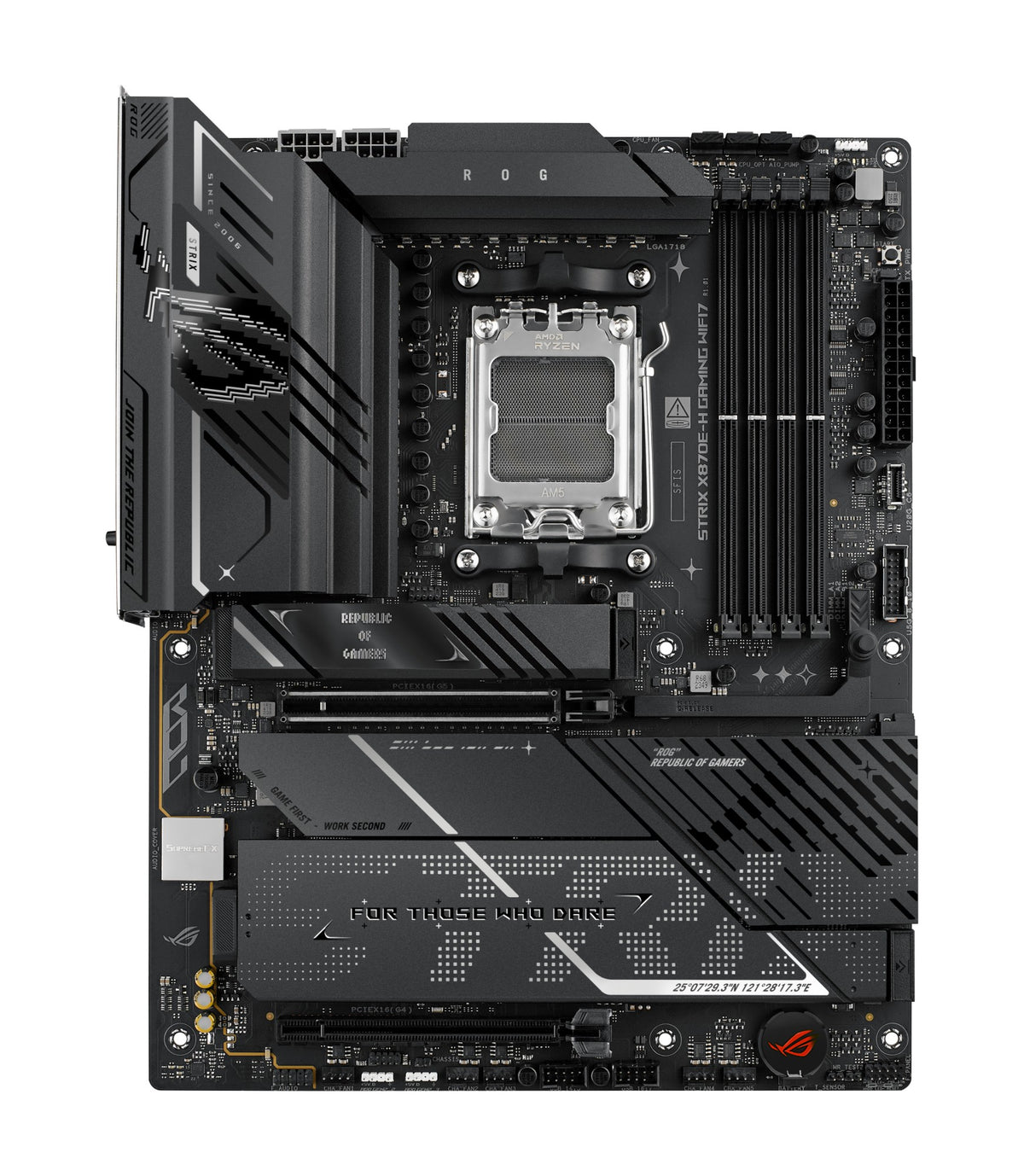 ASUS ROG STRIX X870E-H GAMING WIFI7 AMD X870E Socket AM5 ATX