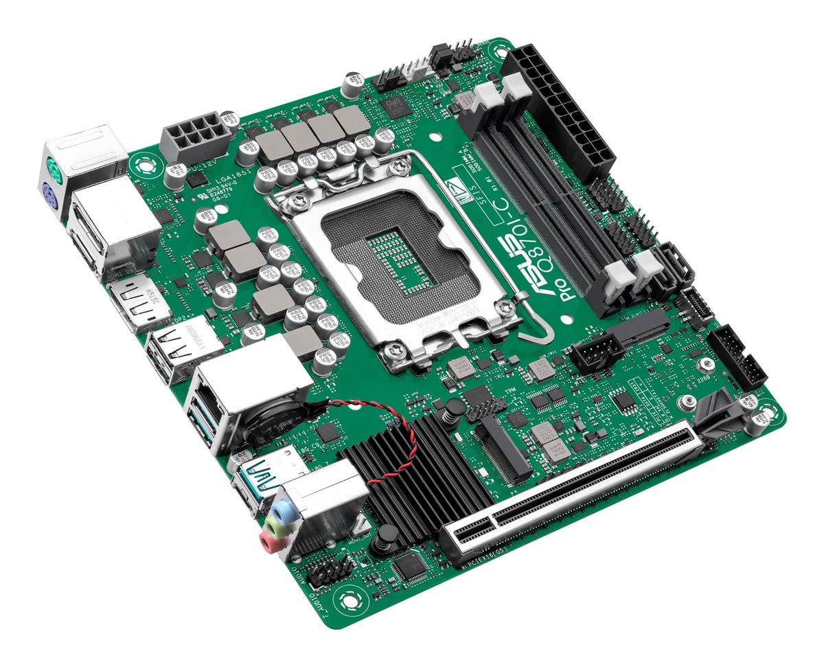 ASUS PRO Q870I-C-CSM Intel Q870 LGA 1851 (Socket V1) mini ITX