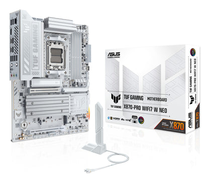 ASUS TUF GAMING X870-PRO WIFI7 W NEO AMD X870 Socket AM5 ATX