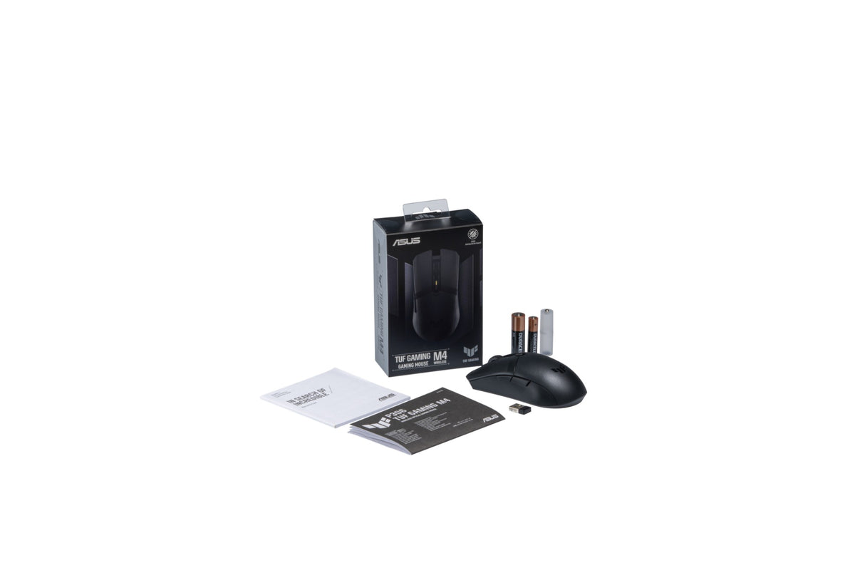 ASUS TUF Gaming M4 Wireless mouse Right-hand RF Wireless + Bluetooth Optical 12000 DPI