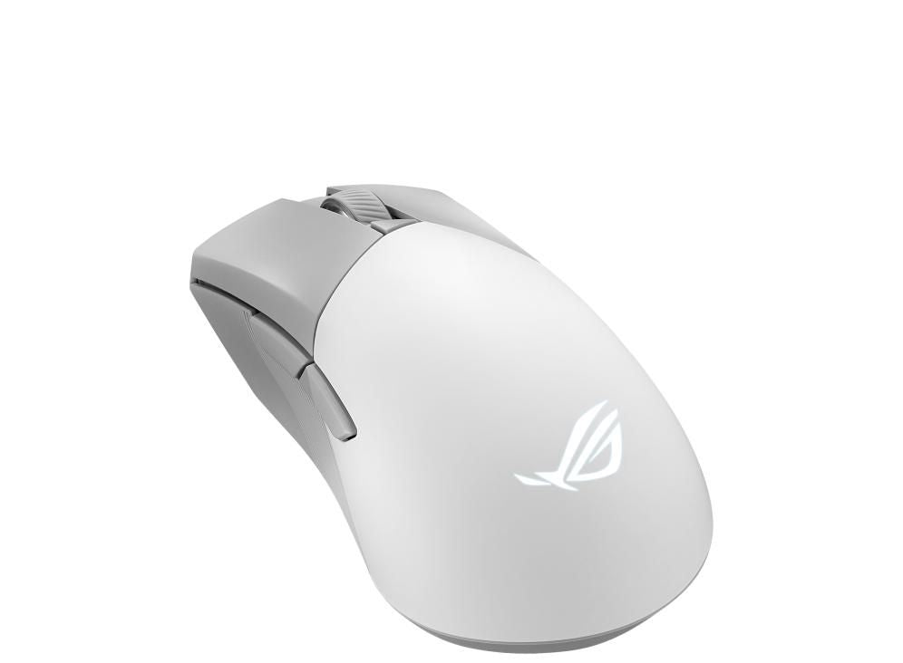 Asus Rog Gladius Iii Wireless Aimpoint White Mouse Right-Hand Rf Wireless + Bluetooth + Usb Type-A Optical 36000 Dpi