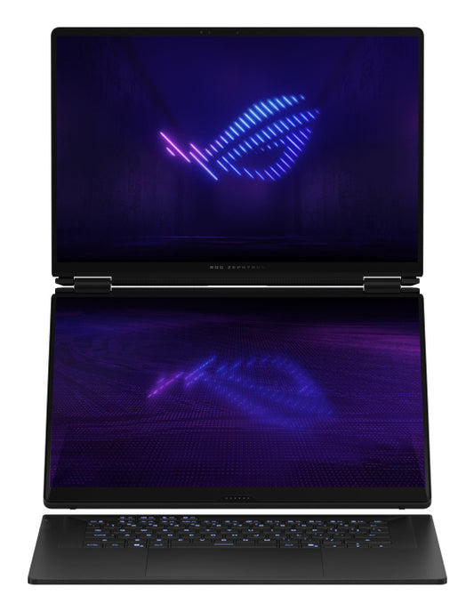 ASUS ROG Zephyrus Duo GX651AR-SR014W Intel Core Ultra 9 386H Hybrid (2-in-1) 40.6 cm (16") Touchscreen 3K 32 GB LPDDR5x-SDRAM 1 TB SSD NVIDIA GeForce RTX 5070 Ti Wi-Fi 7 (802.11be) Windows 11 Home Grey