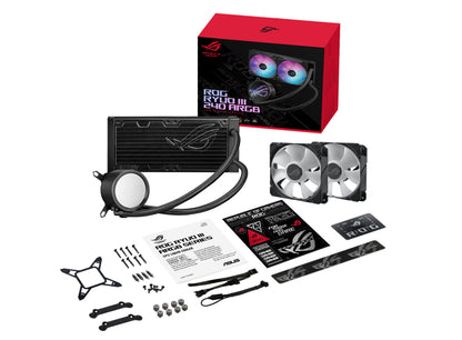 ASUS ROG Ryuo III 240 ARGB Processor All-in-one liquid cooler 12 cm Black