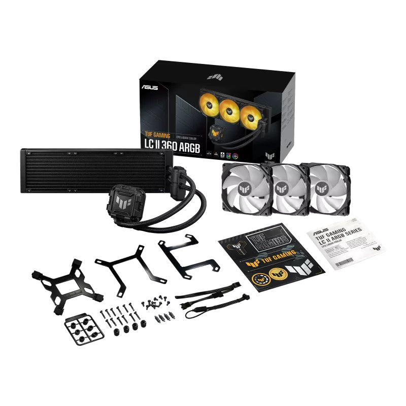 ASUS TUF GAMING LC II 360 ARGB Processor All-in-one liquid cooler 12 cm Black