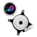 ASUS ROG Strix LC III 240 ARGB White Edition Processor All-in-one liquid cooler 12 cm