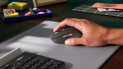 Logitech Signature Plus M750L mouse Universal Right-hand RF Wireless + Bluetooth Optical 4000 DPI