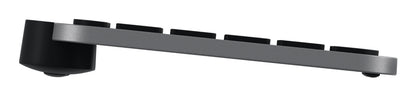 Logitech MX Keys S for Mac keyboard Office RF Wireless + Bluetooth QWERTY UK English Aluminium, Black