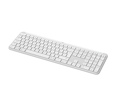 Logitech Signature Slim K950 keyboard Office RF Wireless + Bluetooth QWERTY US International White
