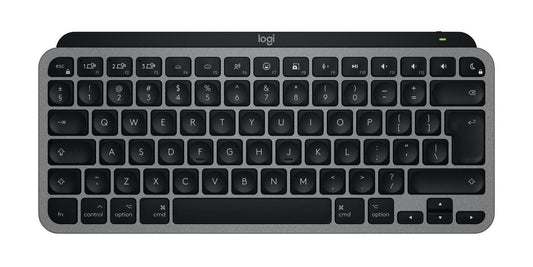Logitech Mx Keys Mini For Mac Keyboard Home/Office Bluetooth Qwerty Us International Black, Grey