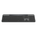 Logitech Signature Slim Solar + K980 keyboard Universal RF Wireless + Bluetooth QWERTZ German Graphite