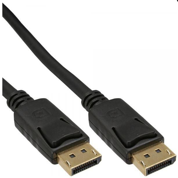 Mercodan PRO Displayport cable 5.0m, Black, 4K, 2160p 60Hz, Displayport: Male - Displayport: Male