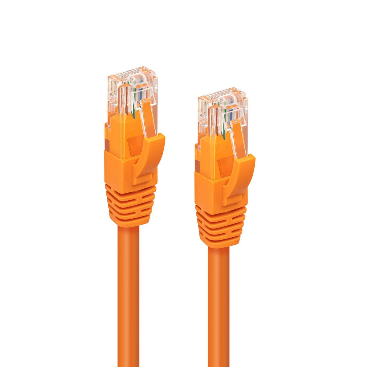 Microconnect MC-UTP6A02O networking cable Orange 2 m Cat6a U/UTP (UTP) Round
