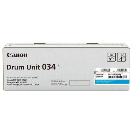 Canon Drum Unit 034 Cyan 034, Original, ImageClass Mf820Cdn/MF810Cdn, 34000 pages, Laser printing, Black,Orange, Cyan