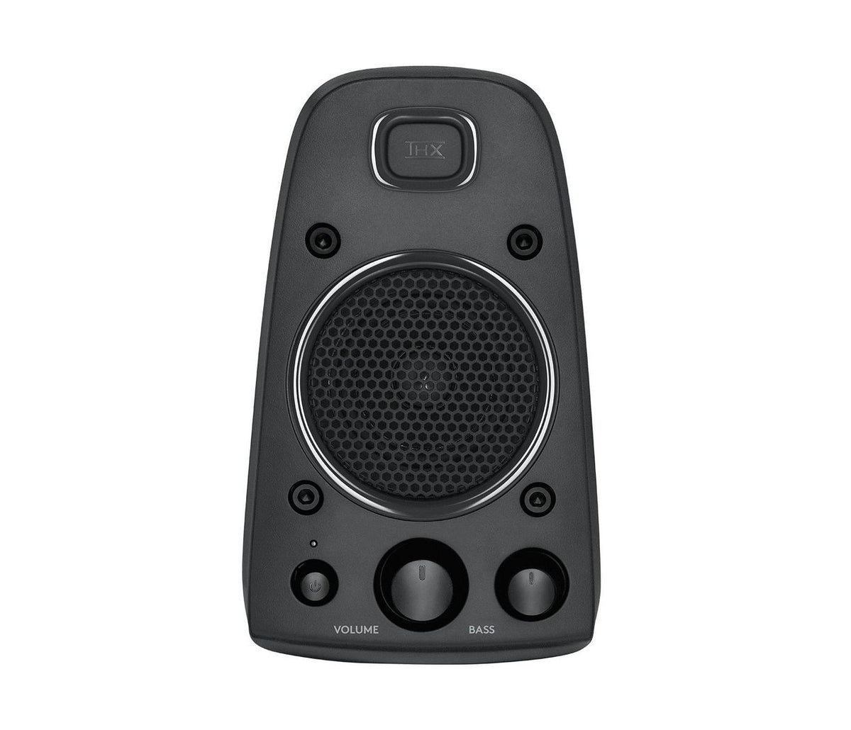 Logitech Z625 2.1 Speaker Set, Black Z625 surround speaker, 2.1 channels, 200 W, Universal, Black, Rotary, Built-in