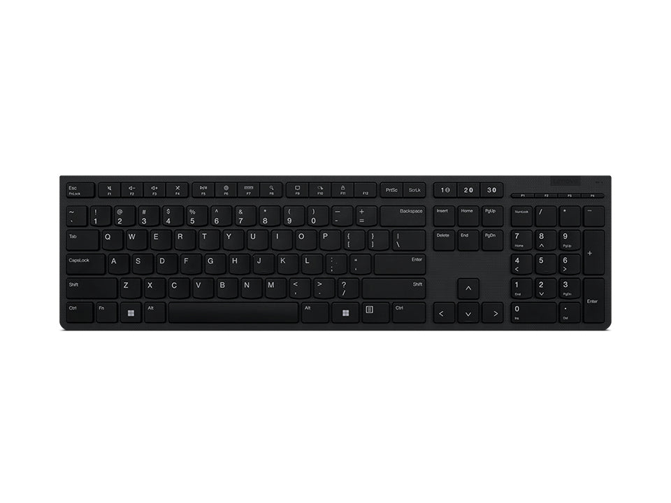 Lenovo 4Y41K04067 keyboard Home/Office RF Wireless + Bluetooth QWERTY UK English Grey