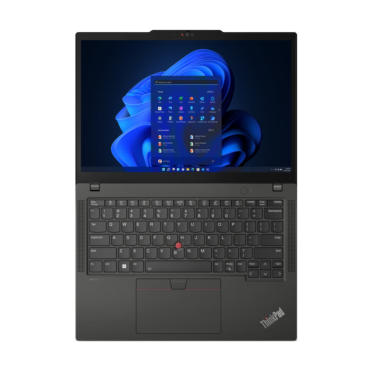 Lenovo ThinkPad X13 Gen 4 (AMD) AMD Ryzen™ 5 PRO 7540U Laptop 33.8 cm (13.3") Touchscreen WUXGA 16 GB LPDDR5x-SDRAM 256 GB SSD Wi-Fi 6E (802.11ax) Windows 11 Pro UK English Black