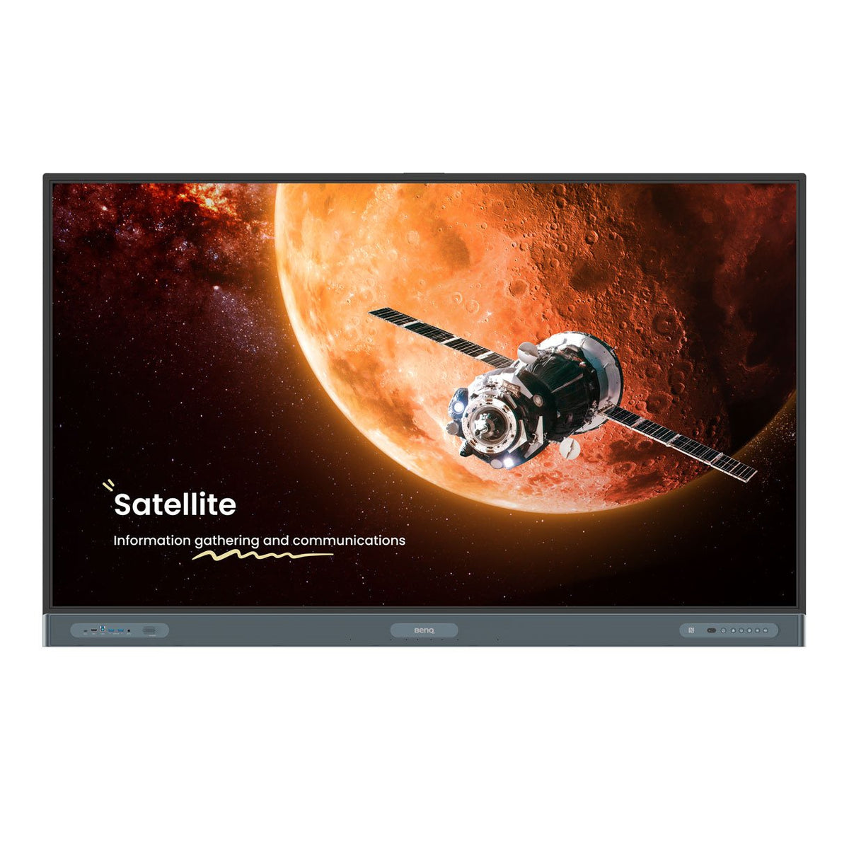 BenQ 9H.F99TC.DE3 interactive whiteboard 2.18 m (86") 3840 x 2160 pixels Touchscreen Black
