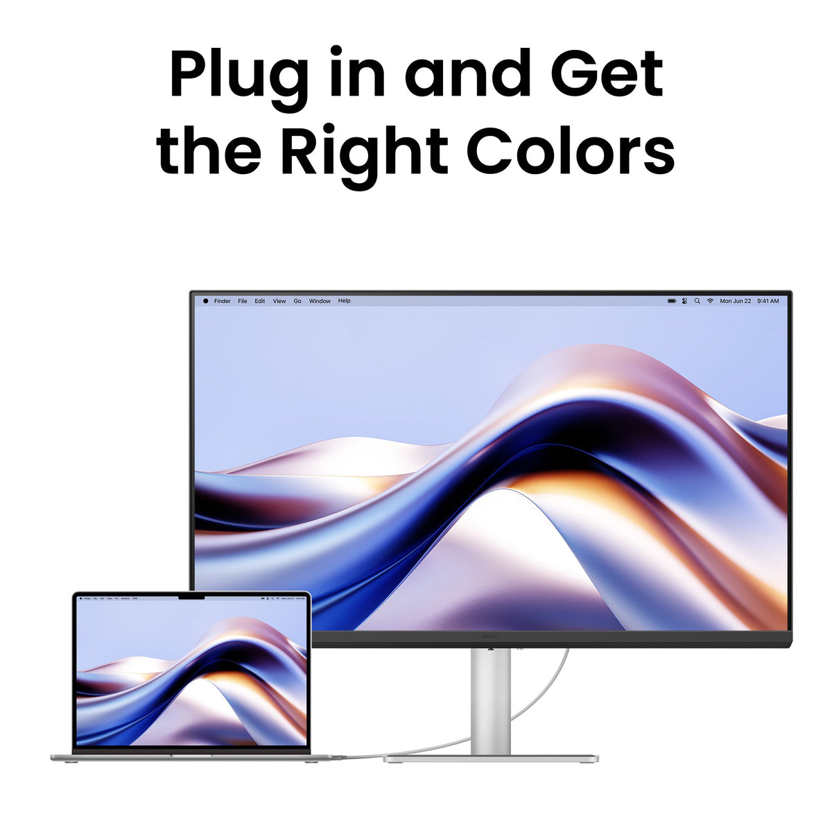 BenQ MA320U computer monitor 80 cm (31.5") 3840 x 2160 pixels 4K Ultra HD White