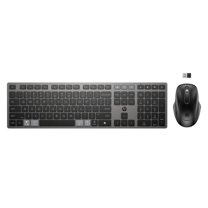 HP 725 Multi-Device Rechargeable Wireless Keyboard and Mouse Combo