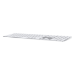 Apple Magic w/ Numeric Keypad keyboard Universal Bluetooth QWERTY UK English Silver, White