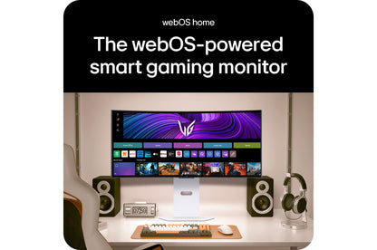 LG UltraGear OLED 34GX90SA-W Smart Gaming monitor