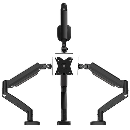 j5create JTSA101 Ergonomic Monitor Mount, Black