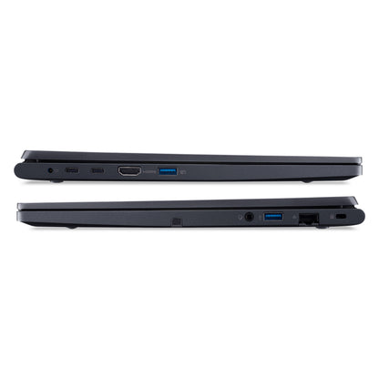 Acer TravelMate TMP414RN-53 I31315U 8/256 W11P EDU Intel® Core™ i3 i3-1315U Hybrid (2-in-1) 35.6 cm (14") Touchscreen WUXGA 8 GB DDR4-SDRAM 256 GB SSD Wi-Fi 6 (802.11ax) Windows 11 Pro Education Black