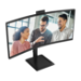 AOC E4 CU34E4CW computer monitor 86.4 cm (34") 3440 x 1440 pixels UltraWide Quad HD LED Black