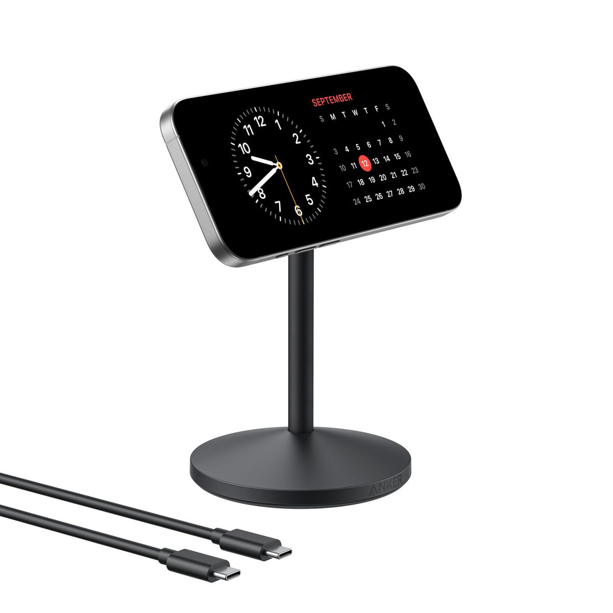 Anker Maggo Headphones, Headset, Smartphone, Smartwatch Black Usb Wireless Charging Fast Charging Indoor