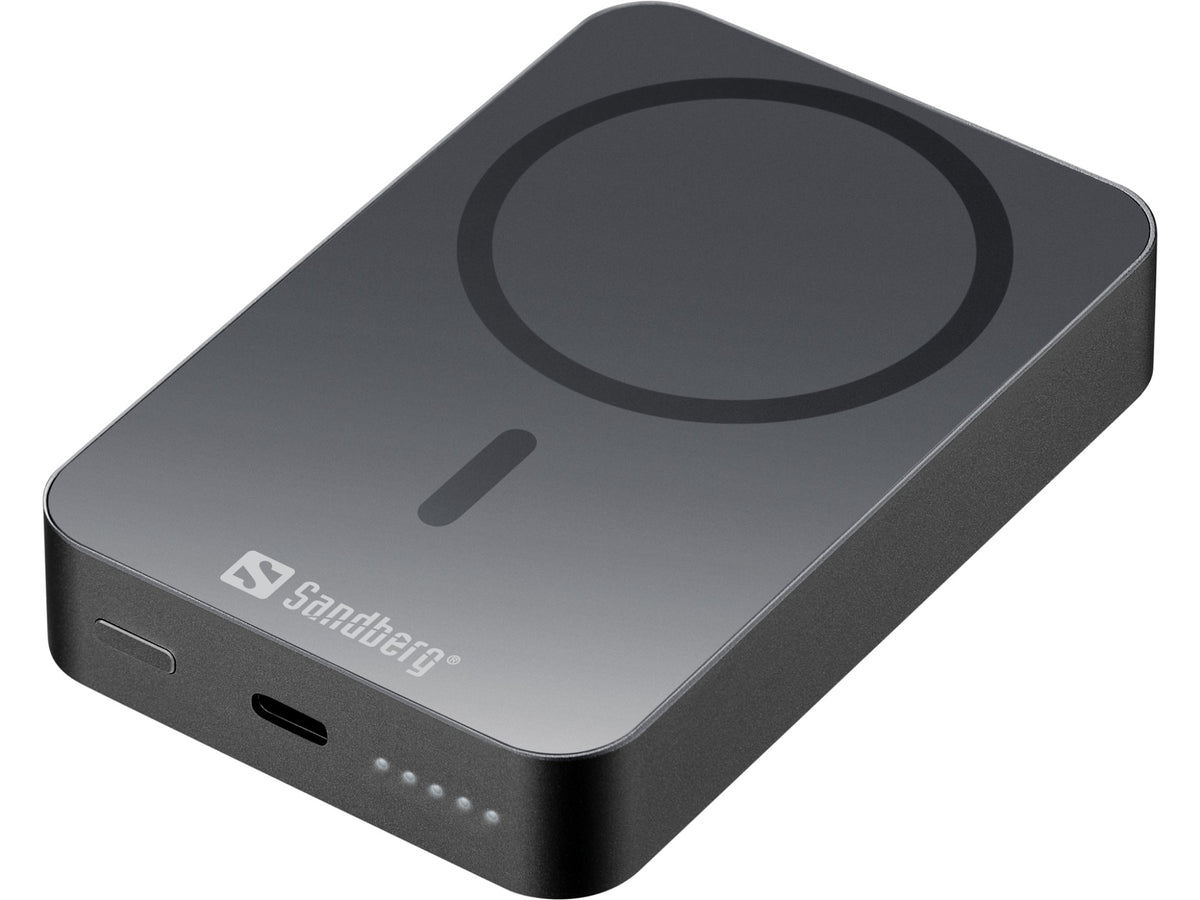 Sandberg Magnet Wireless Powerbank 10000 ALU