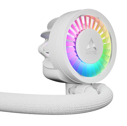 ARCTIC Liquid Freezer III Pro 360 A-RGB (White) - Multi Compatible All-in-One CPU Water Cooler with A-RGB