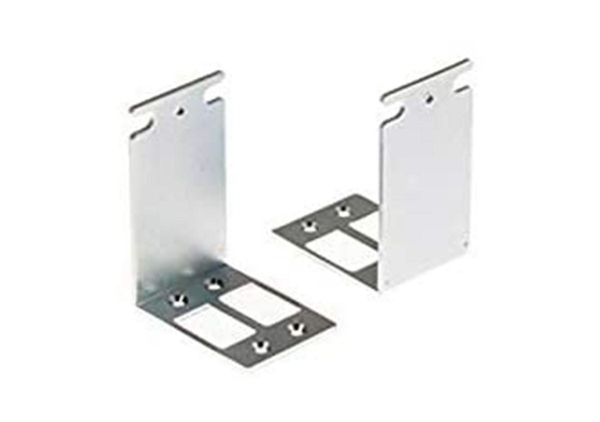 Cisco Rack mounting kit - for Integrated Services Router 1111 Original Rackmount Kit for 1100 Series, Mounting bracket, Silver, Metal,