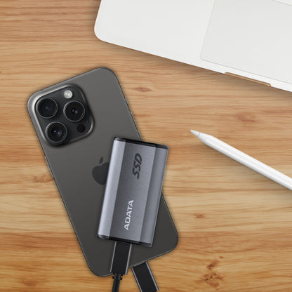 ADATA SE880 2 TB USB Type-C 3.2 Gen 2 (3.1 Gen 2) Grey