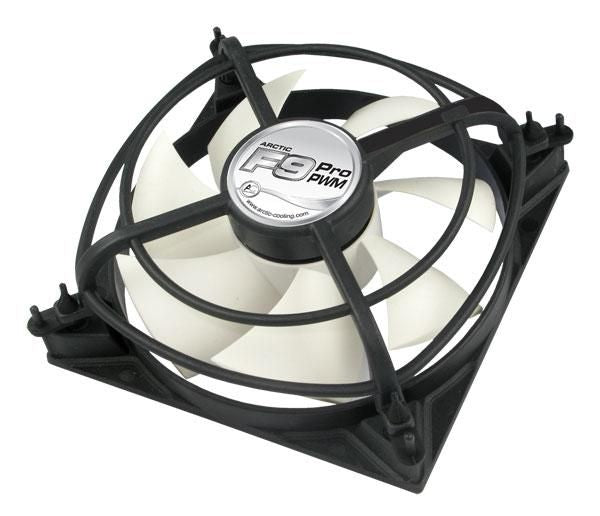 Arctic F9 PRO 92mm F9 Pro - Case Fan with Vibration Absorption, Computer case, Fan, 9.2 cm, 35 cfm, Fluid Dynamic Bearing