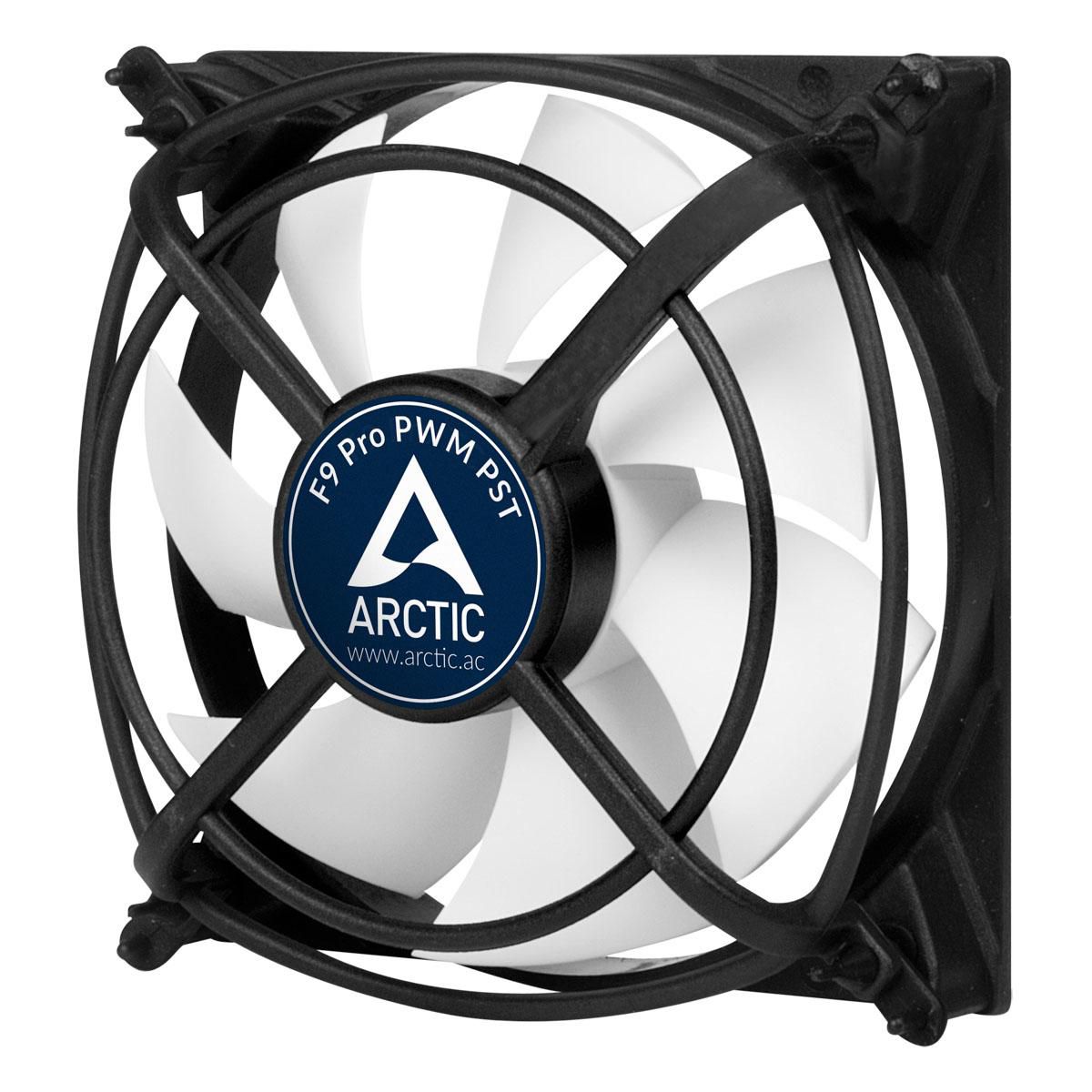 Arctic F9 PRO PWM 92x92x25 F9 PRO PWM PST 4-Pin PWM fan with standard case, Fan, 9.2 cm, 2000 RPM, 0.4 sone, 39 cfm, 66.3 m³/h