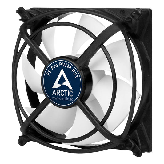 Arctic F9 PRO PWM 92x92x25 F9 PRO PWM PST 4-Pin PWM fan with standard case, Fan, 9.2 cm, 2000 RPM, 0.4 sone, 39 cfm, 66.3 m³/h