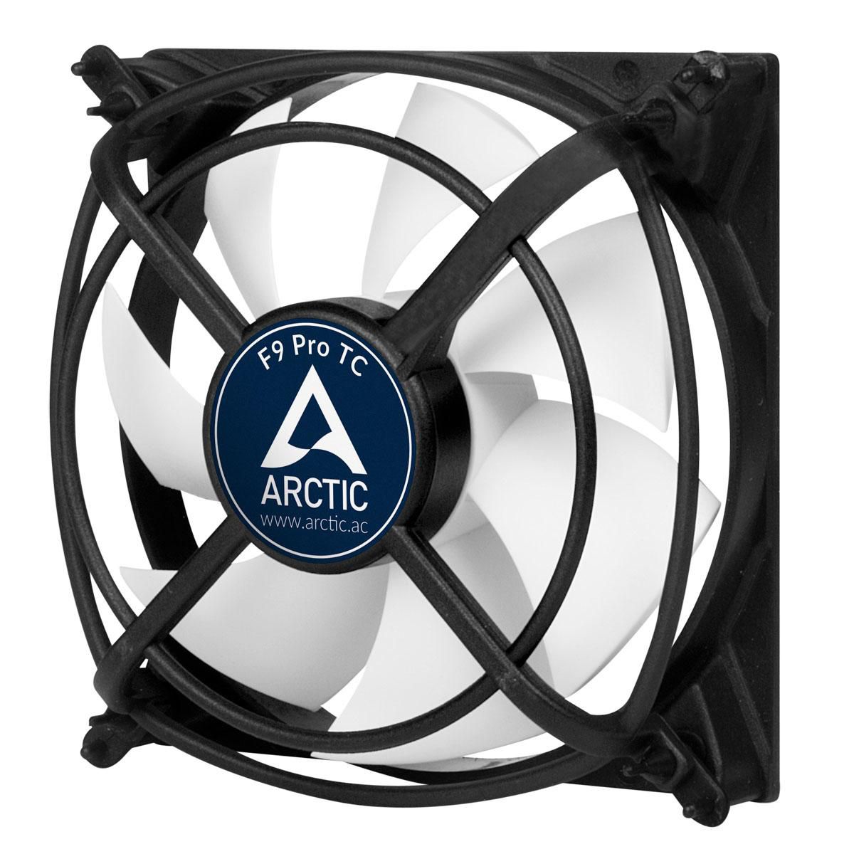Arctic F9 Pro TC F9 PRO TC - 3-Pin Temperature-controlled fan with Pro case, Computer case, Fan, 9.2 cm, 500 RPM,