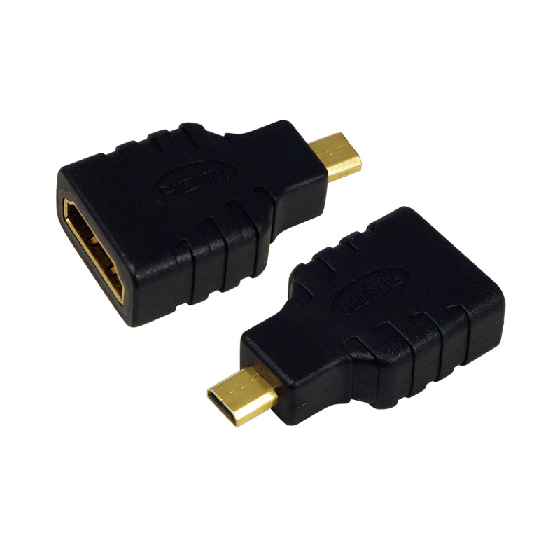 LogiLink AH0010 video cable adapter HDMI Type A (Standard) HDMI Type D (Micro) Black
