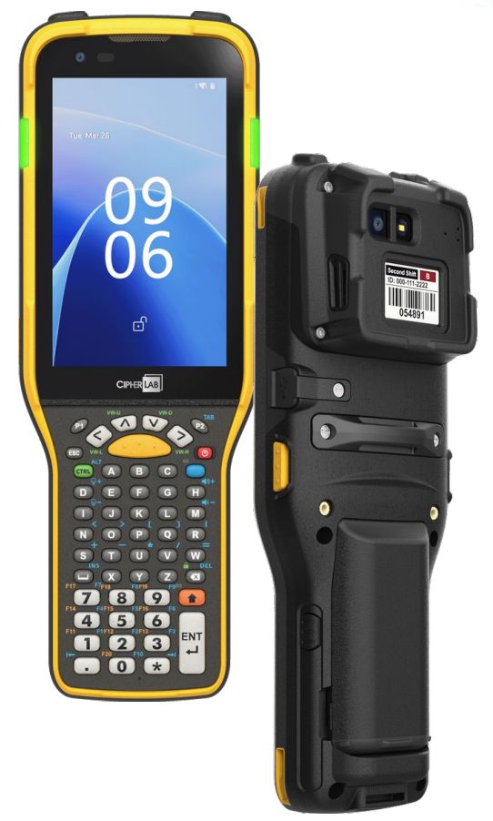 CipherLab RK96,WIFI7,BT,NFC,ER 2D(SE5800),16/5MP,7000mAh, 38Key Num+Fn,Simple Pack,Pistol,NO PSU/Plug,A15 GMS