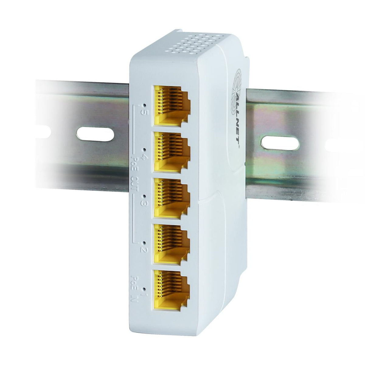 ALLNET Switch unmanaged 5x GbE PoE Budget 85W 1x bt out 3x af/at out - Switch - Copper Wire