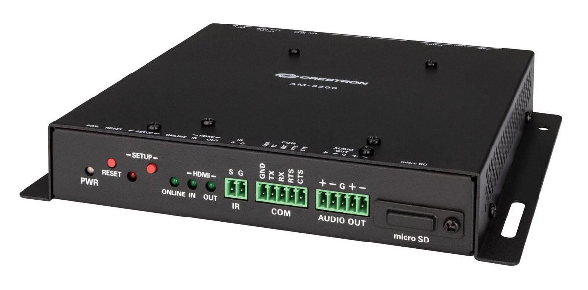 Crestron AM-3200 AV extender AV repeater Black