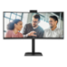AOC E4 CU34E4CW computer monitor 86.4 cm (34") 3440 x 1440 pixels UltraWide Quad HD LED Black