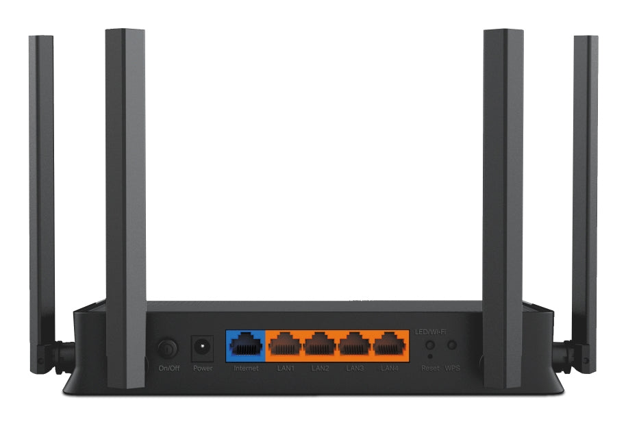 TP-Link Archer BE220 wireless router Gigabit Ethernet Dual-band (2.4 GHz / 5 GHz) Black