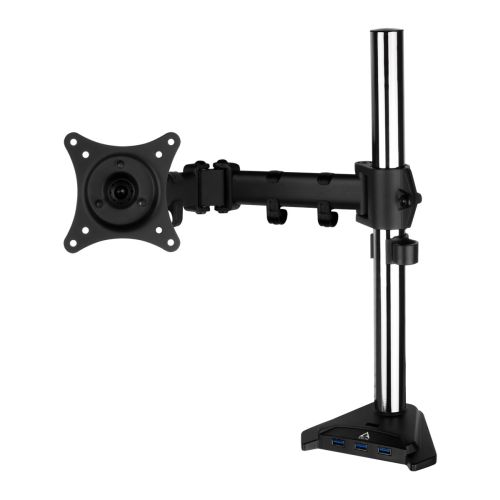 Arctic Z1 Pro Gen 3 Single Monitor Arm with 4-Port USB 3.0 Hub, up to 43" Monitors / 49" Ultrawide, 180Â° Swivel, 360Â° Rotation