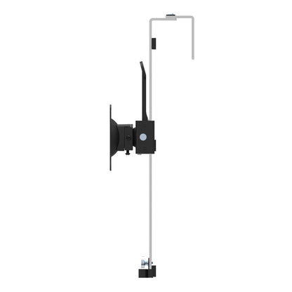 StarTech.com Cubicle Monitor Mount - Cubicle Wall Single Monitor Hanger - Up to 34" (17.6lb/8kg) VESA Mount Display - Height Adjustable Ergonomic Office Cubicle Hanging Flat Panel Hook & Clamp Bracket
