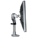 StarTech.com Desk Mount Monitor Arm - VESA or Apple iMac/Thunderbolt or Ultrawide Display up to 49" (30.9lb/14kg) - Articulating Height Adjustable Single Desktop Monitor Pole Mount - Clamp/Grommet - TAA