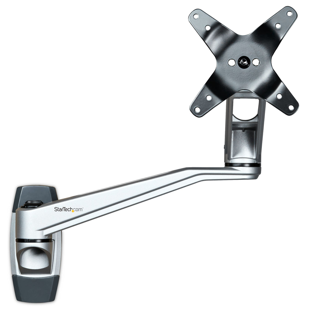 StarTech.com Wall Mount Monitor Arm - Articulating Ergonomic VESA Wall Mount Monitor Arm - 20" (52cm) Long - Single Display up to 34" (30.9lb/14kg) - Swivel/Tilt/Rotate - Adjustable Screen Mount - TAA