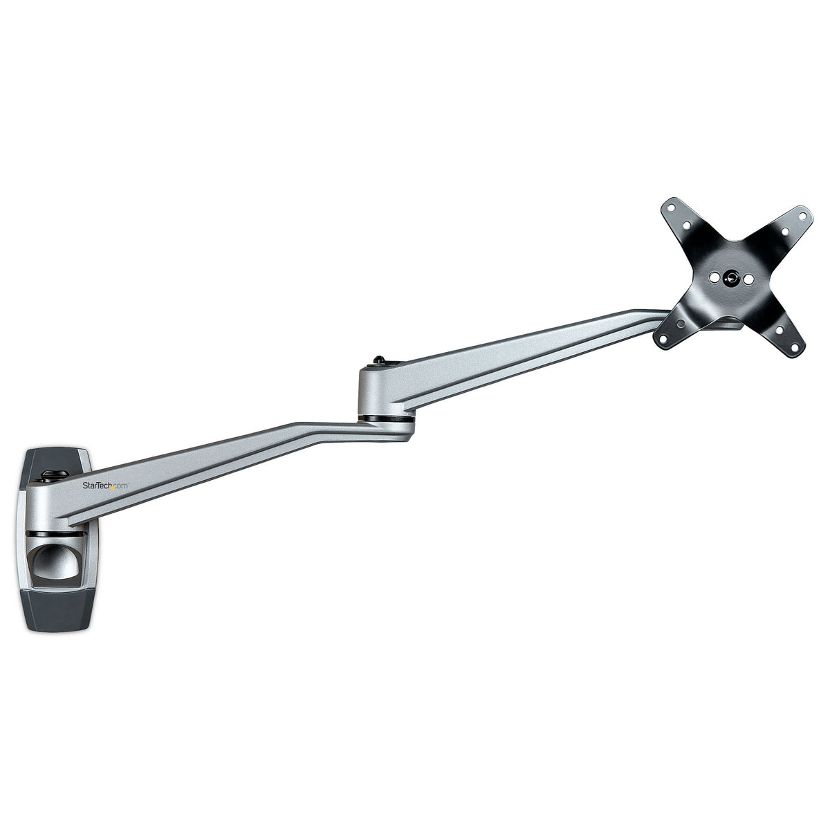 StarTech.com Wall Mount Monitor Arm - Articulating Ergonomic VESA Wall Mount Monitor Arm - 20" (52cm) Long - Single Display up to 34" (30.9lb/14kg) - Swivel/Tilt/Rotate - Adjustable Screen Mount - TAA